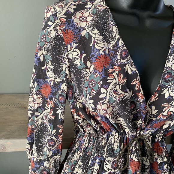 Free People Stealing Fire Tunic Mini Dress small - Picture 4 of 8